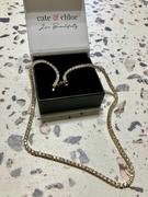 Cate & Chloe Kaylee 18k White Gold Plated Necklace with Cubic Zirconia Crystals Review