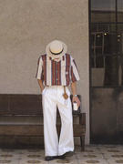 AOKLOK American Vintage Stripe Short Sleeve Shirt Review
