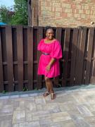 SETSOFRAN London Pink Poplin Dress Puff-sleeved Review