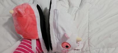 Shopzoki Strawberry Cow Heatable Slippers Review