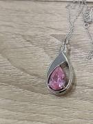 romanticwork Sterling Silver Cremation Jewelry Memorial CZ Teardrop Ashes Keepsake Urns Pendant Necklace Ashes Jewelry Gifts Urn Necklace Review