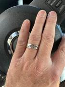 romanticwork Mountain Couple Rings 925 Silver Promise Ring Set His and Hers Matching Ring For Couples Valentine's Day Gift Review