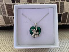 romanticwork Sterling Silver Crystal Birthstone Frog Pendant Necklace Review