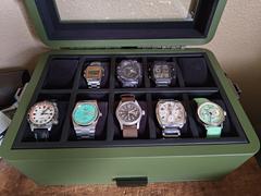 Case Elegance - give the gift of Elegance Military Modular Watch Box - 10 Slot Review