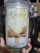 Kringle Candle Company Gold & Cashmere Large 2-wick Review
