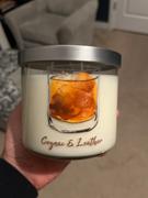 Kringle Candle Company Cognac & Leather | Soy Candle Review