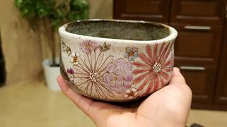 MUSUBI KILN Atelier Yu Brilliant Flower Kutani Matcha Bowl Chawan Review