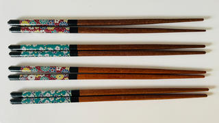 MUSUBI KILN Seikou Kiln Black Kutani Color Reusable Chopsticks 23cm/9in Review