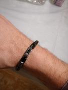 Gemini Official 5mm foxtail bracelet in stainless steel with black finish Review