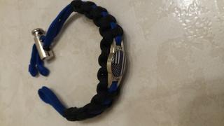 HandmadeByHeroes.com Police Paracord Bracelet Review