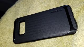 allmytech.pk Galaxy S8 Spigen Neo Hybrid Dual Layer Case - Shiny Black Review