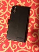 allmytech.pk iPhone X Spigen Original Wallet S Flip Cover Case  - Black Review