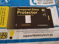 allmytech.pk Galaxy S9 Plus RhinoShield 9H 3D Curved Glass Screen Protector Review
