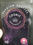 Naked Canada Cosmic Concentrates Premium Shatter 1g - Bubba Kush Review