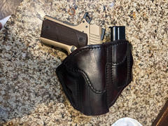 1791 Gunleather BH1sM1 – Combo 1911 Commander Size Belt Holster with Mag Review