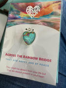 Art of Hope WHEN A PET HAS CROSSED THE RAINBOW BRIDGE - GREEN Review