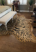 eCowhides Tiger on Caramel Cowhide Rug Review