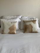 eCowhides Palomino and White Cowhide Pillow Review