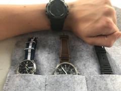 The Sydney Strap Co. Watch Roll - Grey Felt Review