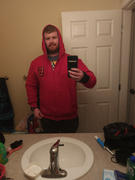 MUTANT Canada Patched Zip-Up Gym Hoodie (Red) Review