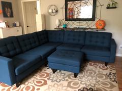Lexmod Empress 3 Piece Upholstered Fabric Sectional Sofa Set by Modway Review