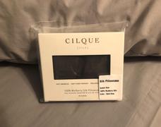 CILQUE® Charcoal - Lustrous Silk Pillowcase - Queen Review