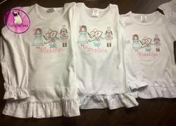 ARB Blanks Girl's Short Sleeve Ruffle Shirt (12M-Toddler) Review