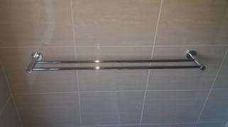 Online Bathroomware Radii Double Towel Rail 800mm (Round) (Chrome) Review