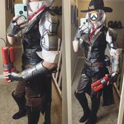 Newcossky.fr Overwatch OW Ashe Uniforme Cosplay Costume Review