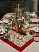 Couleur Nature French Tablecloth Baies de Houx Red & Green Review