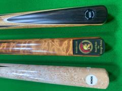 WOODS CUES woods personalised cue / case - plate laser engraving printing service Review