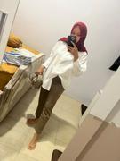 Benang Jarum Basic Ankle Pants - Khaki Review