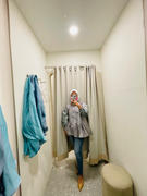 Benang Jarum Cera Blouse - Blue Review