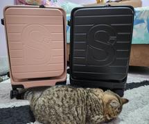 Buttonscarves Carry on Luggage - Pink Review