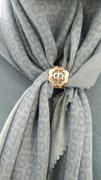 Buttonscarves Daisy Round Brooch - Vanilla Review