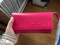 Lambert Le Selma - Portefeuille en cuir vegan raspberry Review