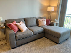 daniafurniture Ezra Flip Chaise Sleeper Sectional Review