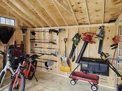 HangThis Up My Shed Organizing System  Practical Shed Kit   Large quantity Garden Tool Racks and Misc Storage Hooks, Review