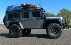 RC Visions Traxxas TRX-4 1/10 Scale Trail Rock Crawler w/Land Rover Defender Body w/XL-5 ESC & TQi 2.4GHz Radio Review