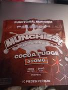 Delta Munchies Cocoa Fudge 500mg THC CBD Cereal Crunchies Review