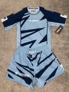 Tatami Fightwear Australia Kids Abstract Rash Guard - Sage Review