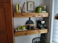 Lyons Pride Woodworks Rustic Floating Shelves Review