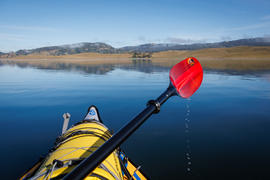 Oz Inflatable Kayaks Axis 230 4-Part Fibreglass Kayak Paddle Review