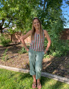 Aventura Clothing Avery Keyhole Plaid Tank Top Review