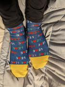 John's Crazy Socks Down Syndrome Awareness Yellow Unisex Crew Socks Review