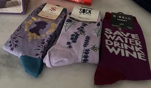 John's Crazy Socks Lavender Jane Austen Socks Women's Crew Sock Review