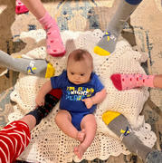 John's Crazy Socks Down Syndrome Awareness Navy Blue Fuzzy Kid's Crew Socks Review