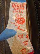 John's Crazy Socks Video Game Socks Men’s Crew Sock Review