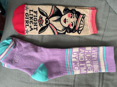 John's Crazy Socks Fight Like a Girl Socks Women's Ankle Sock Review