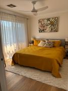 Quickfit Blinds and Curtains BARCELONA Custom Made Sheer Linen Blend Curtains White Review